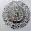 Naad-e-Ali Dua Calligraphy Wall Clock in Stainless Steel - Image 2