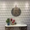 Ayatul Kursi Calligraphy in Stainless Steel - Image 14