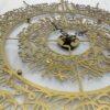Ayatul Kursi Calligraphy Wall Clock 1 in Stainless Steel - Image 4