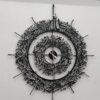 Ayatul Kursi Calligraphy Wall Clock 1 in Stainless Steel - Image 3